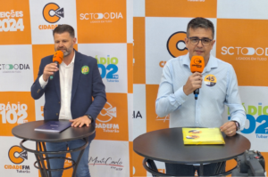 “Vejam quem é verde por fora e vermelho por dentro”, dispara candidato durante debate