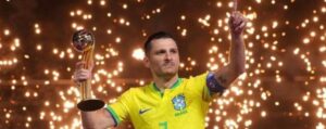 Catarinense é consagrado craque da Copa do Mundo de Futsal