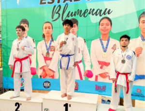 Atleta de karatê de Siderópolis conquista título estadual