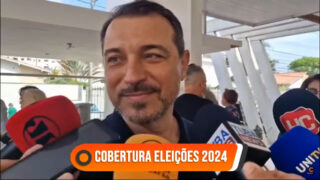 Carlos Moisés vota em Tubarão e faz apelo por voto consciente nas Eleições 2024