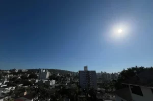 Criciúma: semana terá dias ensolarados, chance de chuva e máximas de 30ºC