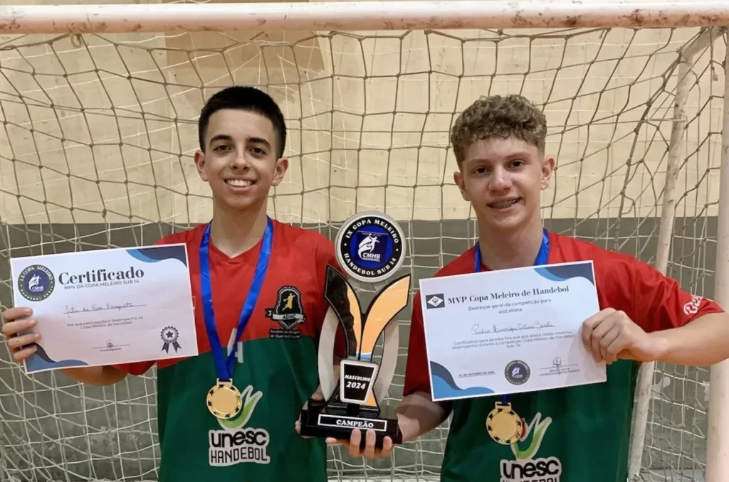 Atletas da Fundação Municipal de Esportes de Criciúma convocados para o Campeonato Brasileiro de Seleções de Handebol Sub-18