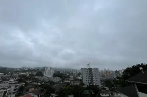 Criciúma terá quarta-feira de chuva e temperaturas amenas