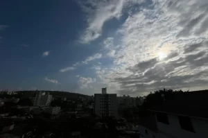 Criciúma terá sol entre nuvens e chance de chuva nesta terça