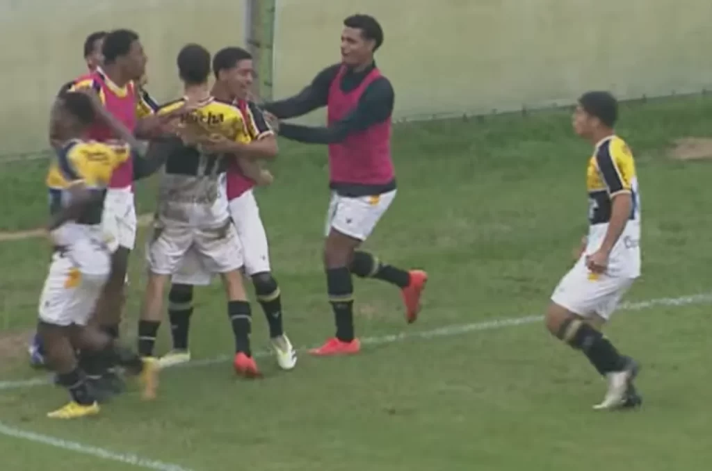 Comemoração do Gol do Criciúma, contra o Grêmio, pela Copa do Brasil Sub-20
