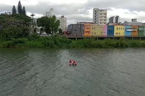 Desaparecimento no Rio Tubarão mobiliza bombeiros