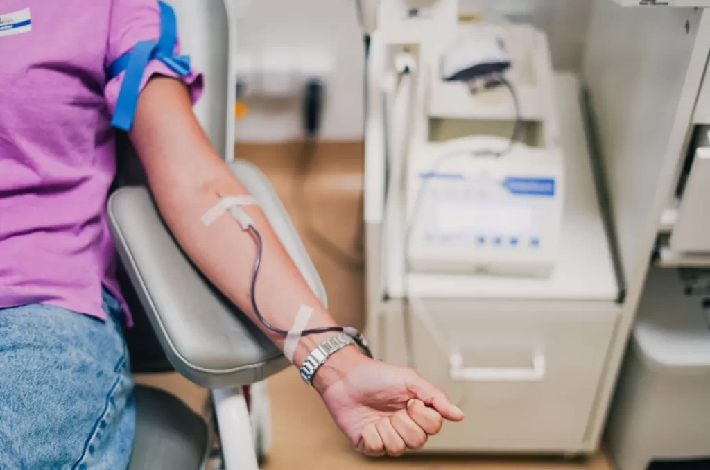 Doação de Sangue no Hemosc