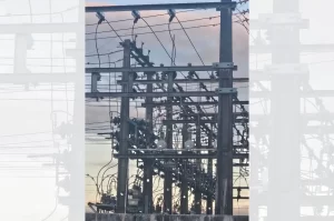 Homem tenta furtar fios, quase morre e deixa parte de Criciúma sem energia