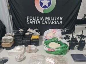 Drogas avaliadas em R$ 1 milhão são apreendidas em São José
