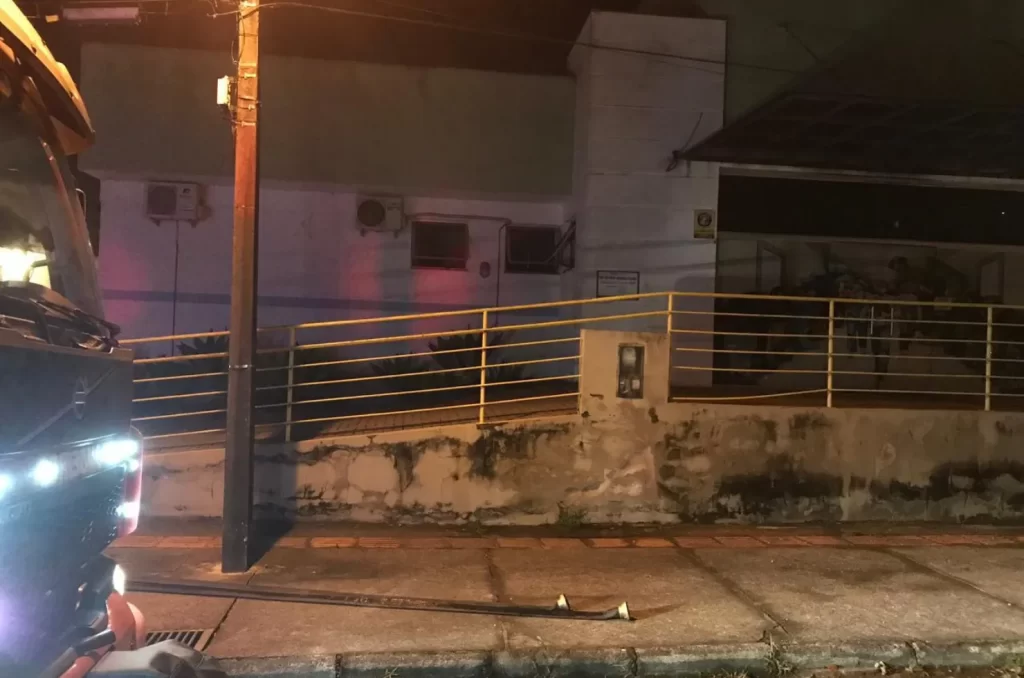 Incêndio atinge posto de saúde em Urussanga
