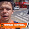 Movimento intenso nas ruas de Tubarão durante as eleições municipais de 2024