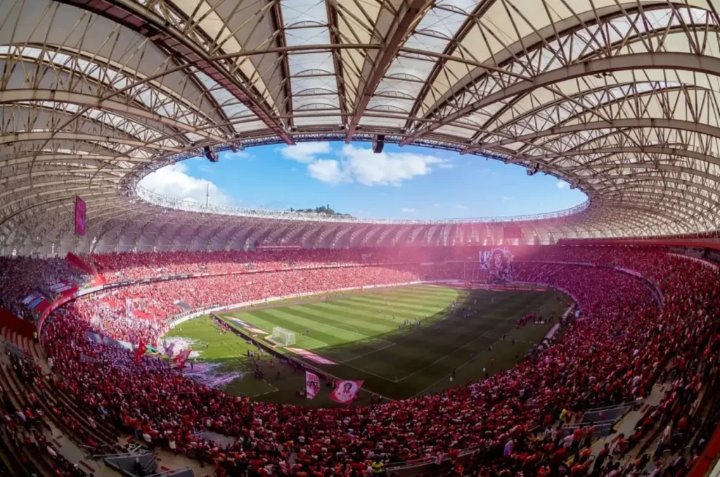 Estádio Beira-Rio, que irá receber a partida entre Internacional x Criciúma