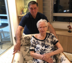 Erica Wollf Harger, sogra do prefeito de Florianópolis, morre aos 102 anos