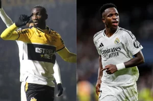 “Vini era o melhor”, diz Bolasie após Bola de Ouro