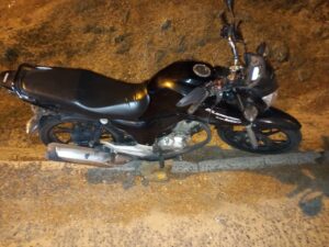 Passageira de motocicleta fica ferida após acidente de trânsito em Morro da Fumaça