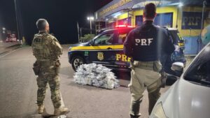 [VÍDEO] Perseguição policial iniciada no RS acaba em SC com apreensão histórica de haxixe
