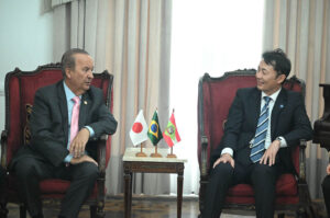 Governador e embaixador do Japão no Brasil acertam atualização do projeto JICA