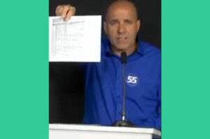 Candidato de Treze de Maio acusa prefeito de usar dinheiro público para cirúrgia plástica de cunhada