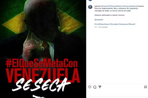 Polícia da Venezuela ameaça Brasil usando imagem borrada de Lula