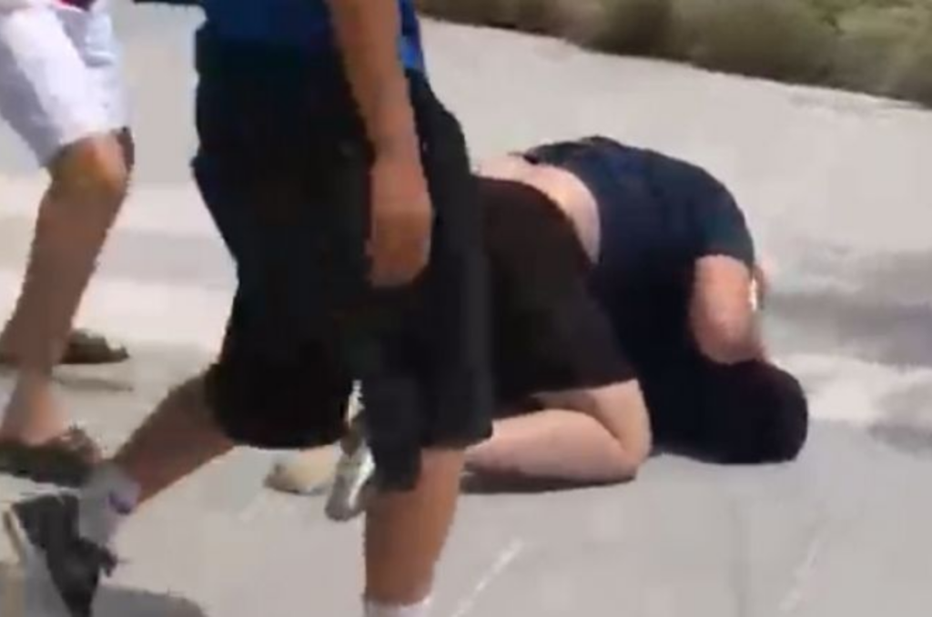 Idoso quebra nariz de adolescente que andava de skate em Balneário Camboriú