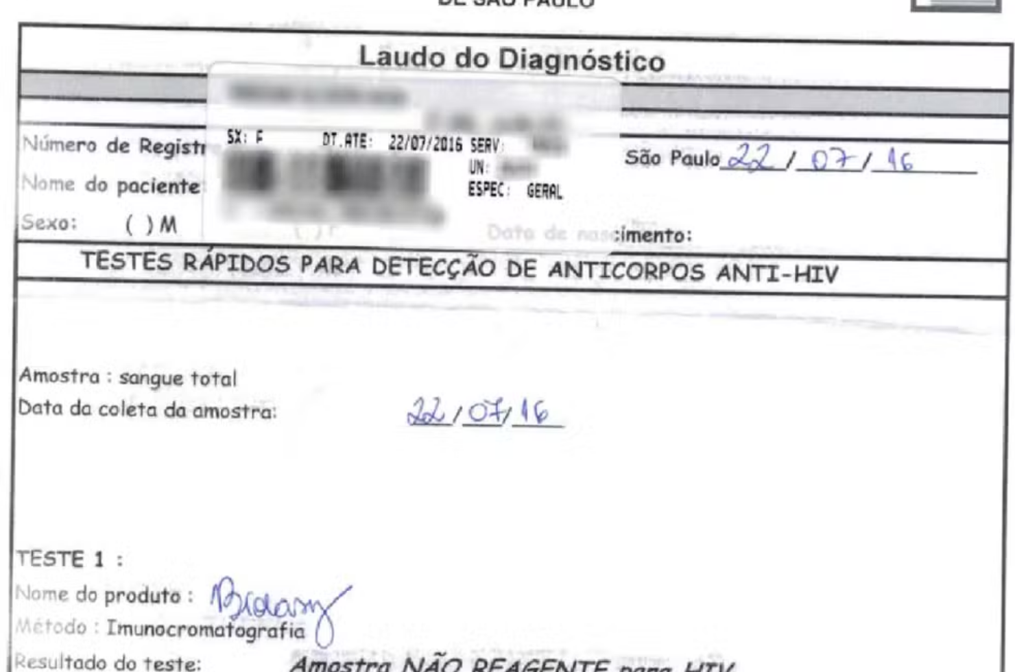 Por erro médico, mulher trata HIV inexistente durante 13 anos