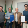 Novo prefeito de Laguna participa de reunião para eventos no verão 2025