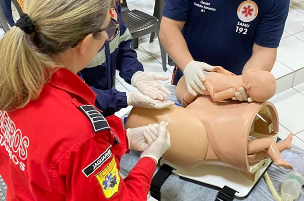 Treinamento em cidade do sul capacita para parto de emergência