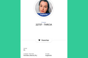 Com apenas seis votos, candidata alcança suplência na Câmara do Rincão