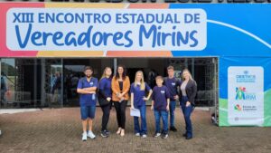 Vereadores mirins de Biguaçu participam de encontro estadual