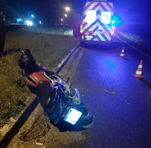 Homem morre após acidente de motocicleta em Jaguaruna