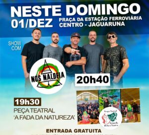 Turnê “Cultura em Foco, Natureza em Cena” chega a Jaguaruna neste fim de semana