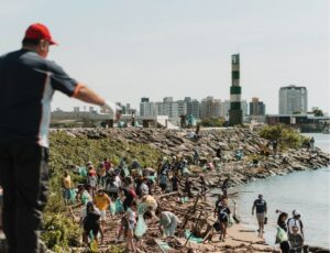 Ação recolhe mais de 200 toneladas de lixo em Itajaí