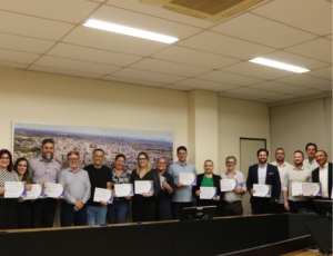 Acic homenageia coordenadores de núcleos empresariais