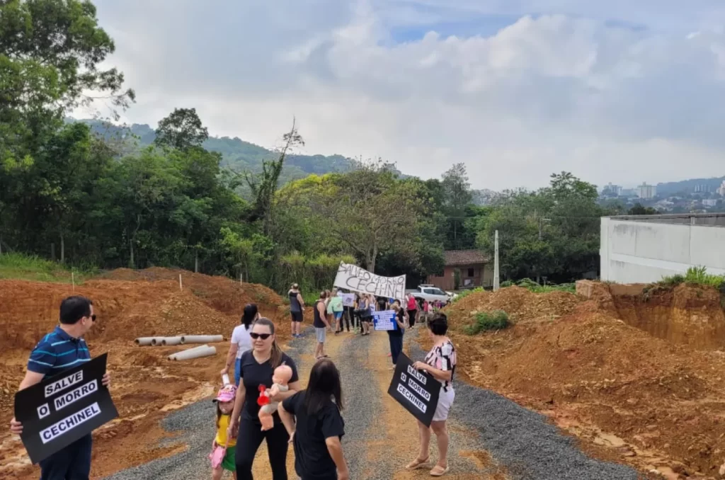 Após manifestações, IMA afirma que cortes no Morro Cechinel são legais