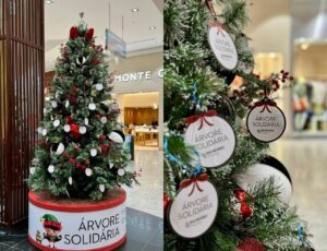 Balneário Shopping tem Árvore Solidária 