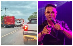 Vocalista de banda gaúcha fica gravemente ferido após acidente de trânsito