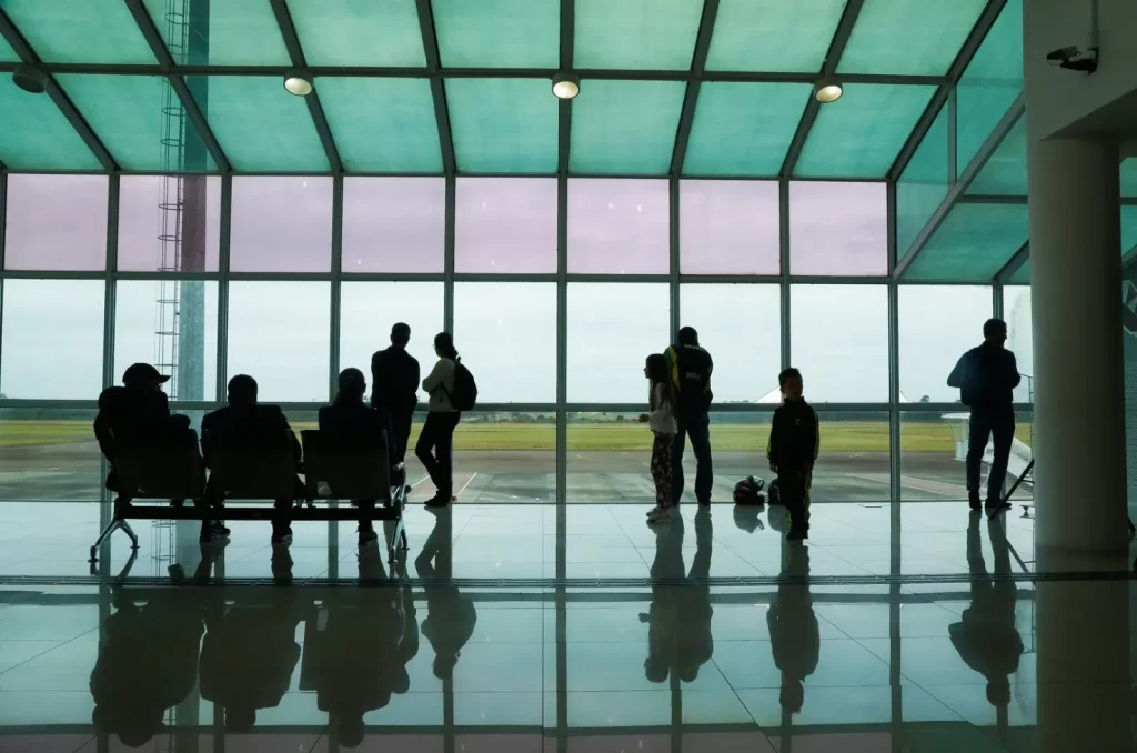 Imagem do Saguão do Aeroporto de Jaguaruna