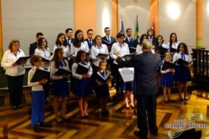 Coro Carpe Diem se apresenta no Museu de Itajaí