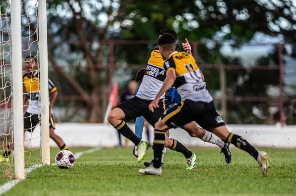 Criciúma disputando a Copa São Paulo 2024