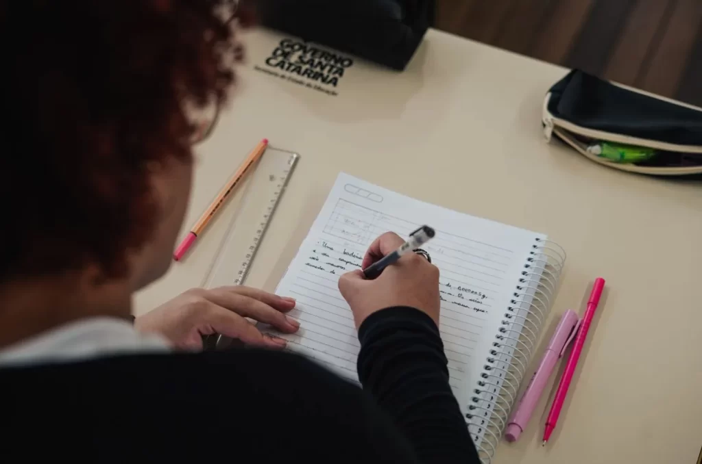 Alunos dos cursos técnicos gratuitos em Criciúma