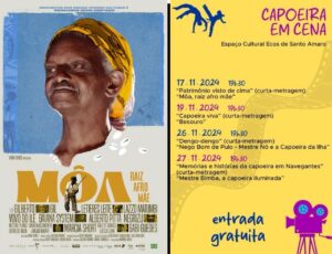Espaço cultural promove mostra de cinema sobre capoeira