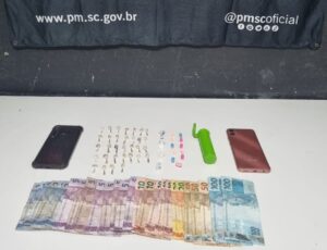 PM prende traficante em Itajaí