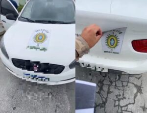 Vídeo: Falso tenente é preso em Itajaí