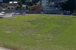 Gramado do Domingos Lima preocupa para final da Copa SC