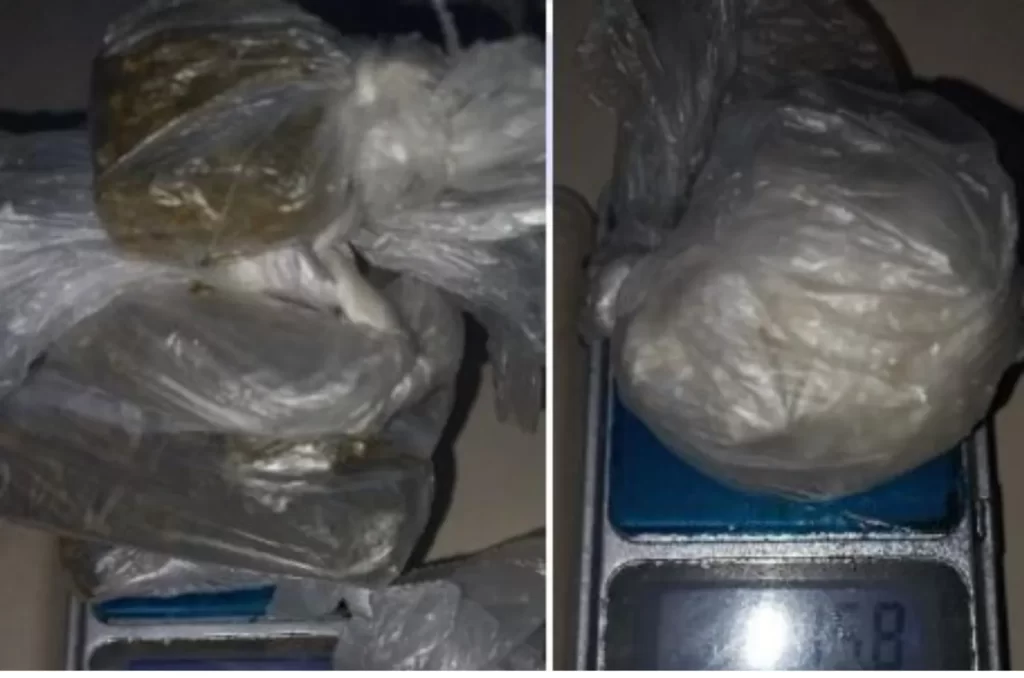 Homem de 28 anos é preso por tráfico de drogas e furto de fios