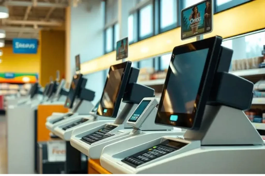 Homem não paga por produtos no autoatendimento e acaba preso em supermercado