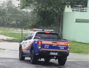 Itajaí registra 50mm de chuva nas últimas 24h