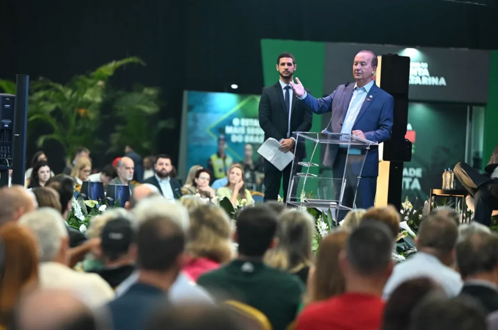 Jorginho Mello no Congresso de Municípios