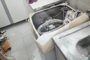 Máquina de lavar provoca incêndio em prédio de Florianópolis