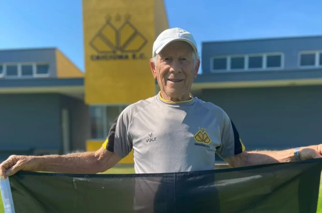 Seu Pedrinho que dedicou quase quatro décadas ao Criciúma